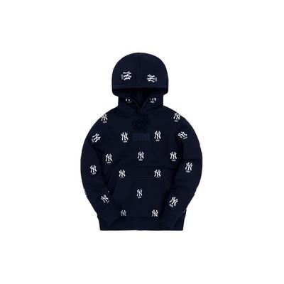 Kith Худи с монограммой New York Yankees для Главной лиги бейсбола, темно-синий, унисекс, топы, синий KH2450-102