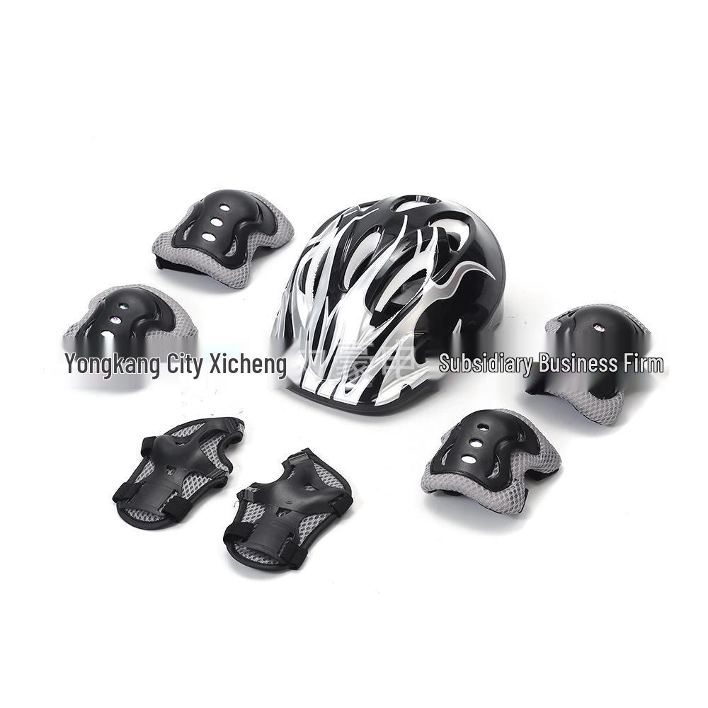 Children's 7-Piece Outdoor Protective Gear Set for Biking and Balance Bikes