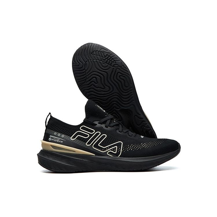 Fila Легкая атлетика Vola 200 Sport Простые тканевые низкие кроссовки для марафона Женские кроссовки Черные A12W112202FBK