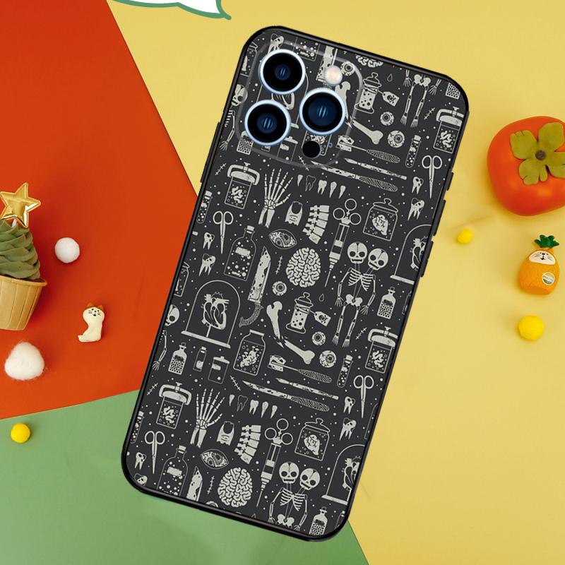 Ветеринарный рентгеновский чехол для iPhone 14 13 12 11 15 16 Pro Max Mini X XR XS Max 8 7 14 15 16 Plus Чехол Funda
