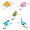 1PC of Fashionable Dinosaur Clothes Pin Brooch Cloth Badge Collar Lapel Ladies Christmas Gifts Fashion Jewelry