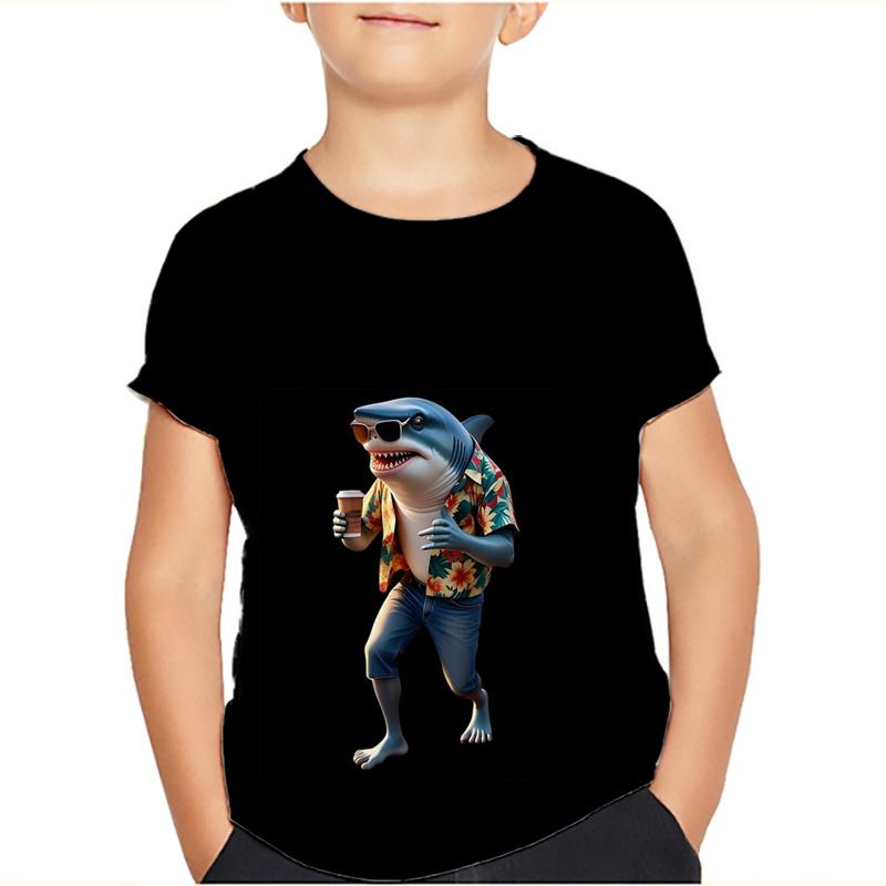 Тунг Тунг Тунг Сахур Мем Футболки Bombardiro Crocodilo Детские Мальчики Девочки Футболка Тралалеро Тралала Футболки с коротким рукавом Топы