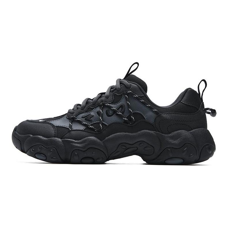 FILA FLUID 6 Abrasion Resistant, Breathable, Lightweight Low top Casual Shoes Men's Black Gray F12M542151FBD