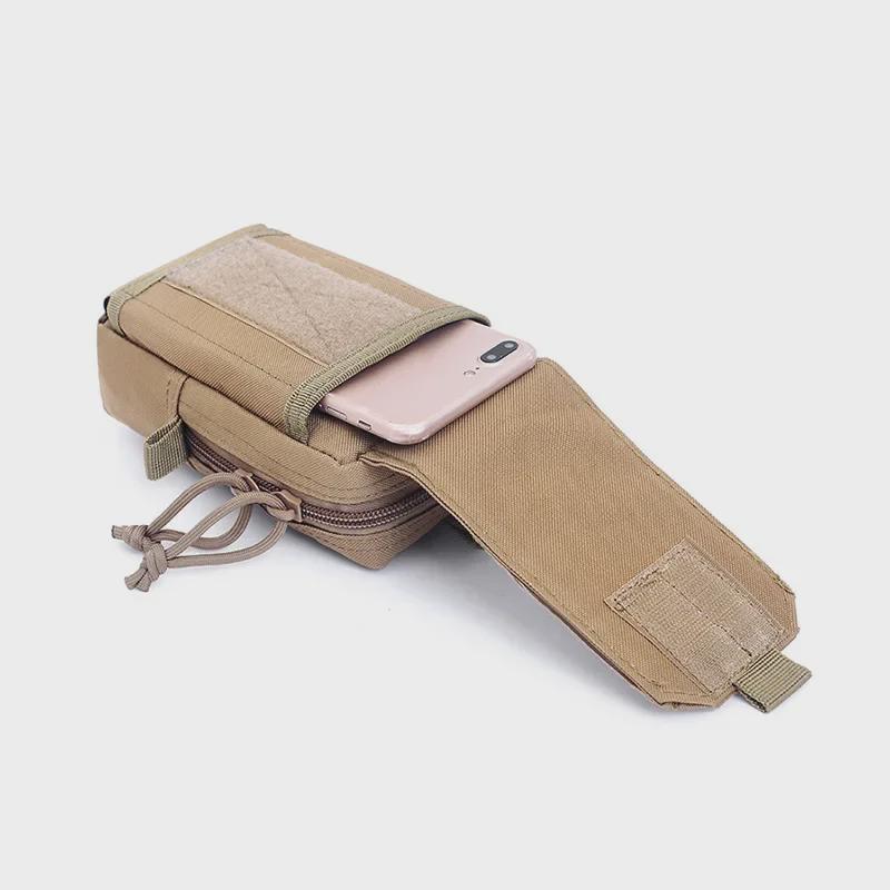 Tactical MOLLE Mobile Phone Waist Bag - EDC Outdoor Military, Cycling & Accessories Pouch