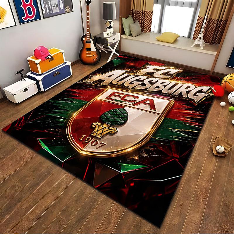 FC Augsburg Logo Carpet suitable as a non-slip mat for the living room or bedroom sofa