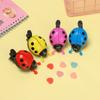 Cute Kid Beetle Horn Safety Warning Bicycle Bell Handlebar Bike Alarm Ring Lovely Ladybug