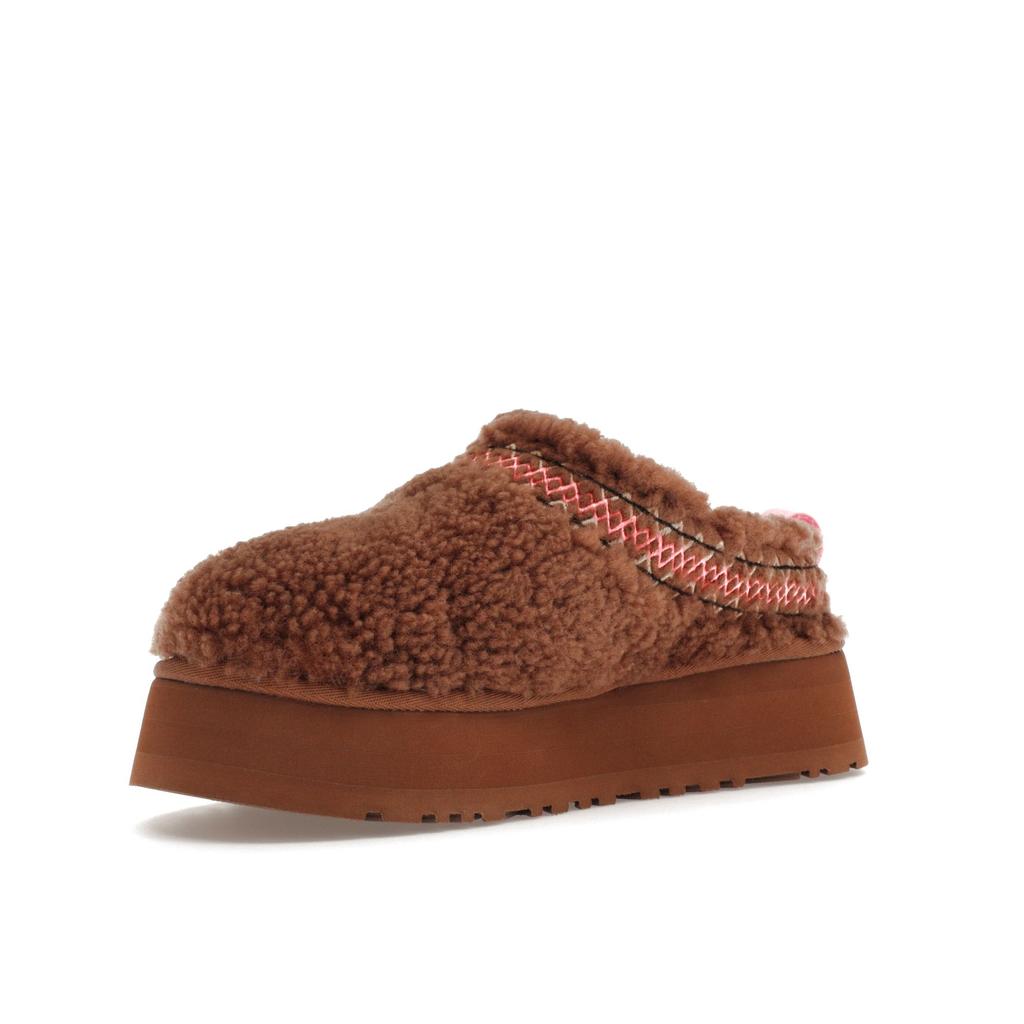UGG Тапочки Tazz Braid Slipper Hardwood женские кроссовки коричневые 1143976-HWD