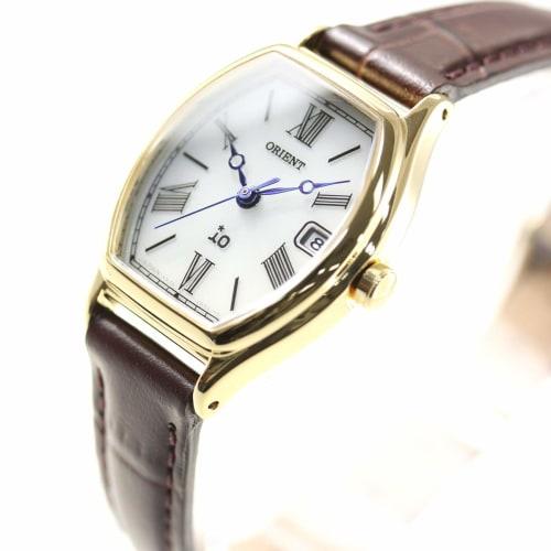 Orient IO Solar Watch, Made In Japan, with Manufacturer's Warranty, Women's, RN-WG0013S, White