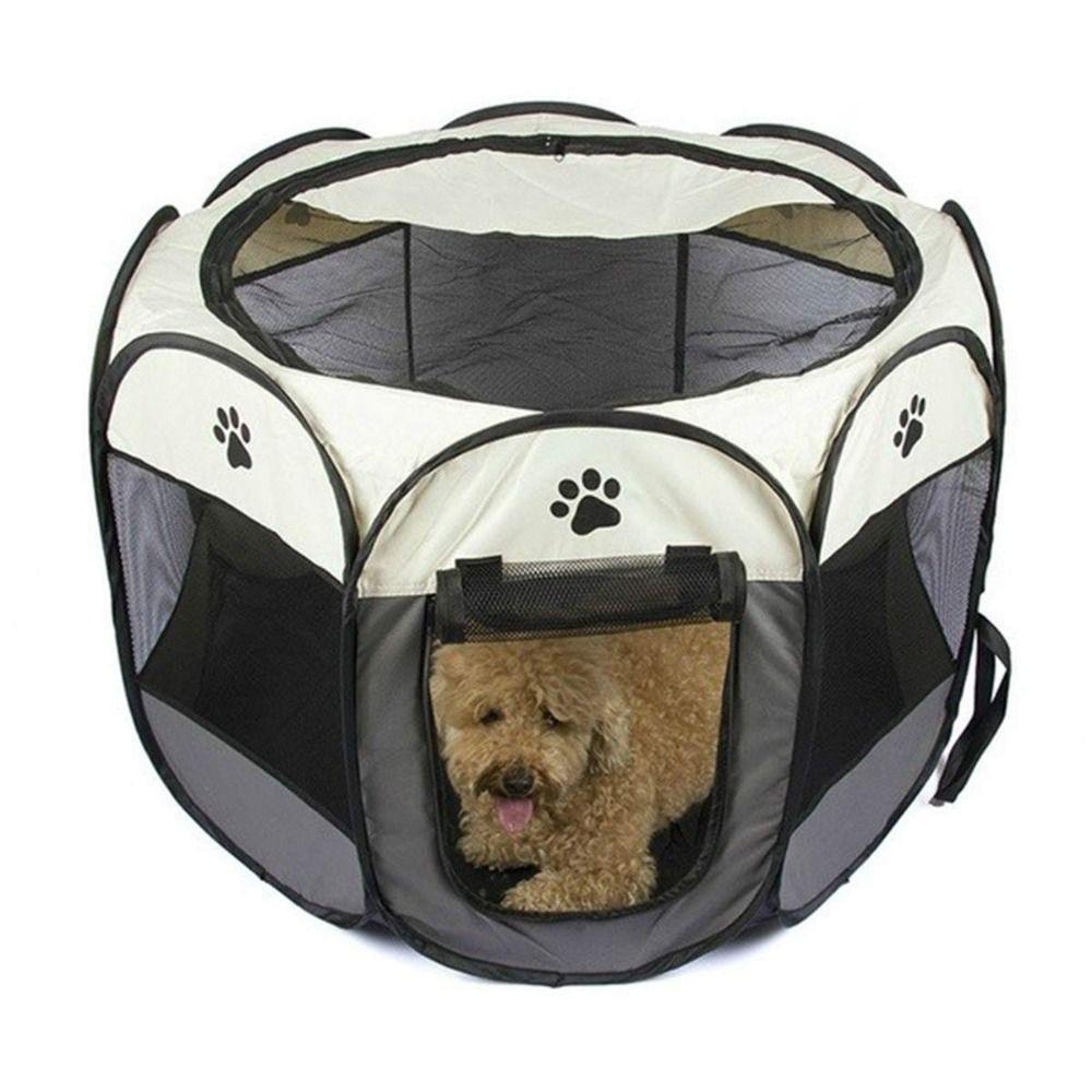 Складной манеж для питомцев, портативный вольер для питомцев, домик для питомцев, для использования в помещении и на улице, для путешествий, кемпинга