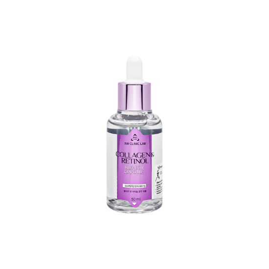 3W Clinic Lab Collagen & Retinol Scar Repair Ampoule Anti‑Aging Firming Serum 50ml