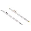 1Pc Metal Ballpoint Pen Stationery Stainless Steel Rod Rotating Pen Ballpen