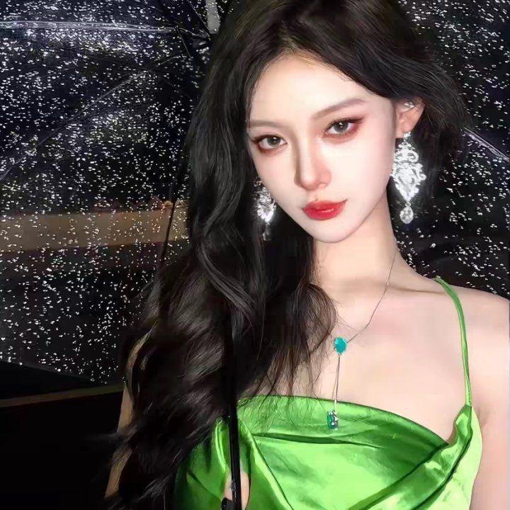 Серьги-кисточки с цветком, инкрустированные бриллиантами «Серебряная игла» - Европейский и американский стиль 2025 Легкая роскошь Женские серьги