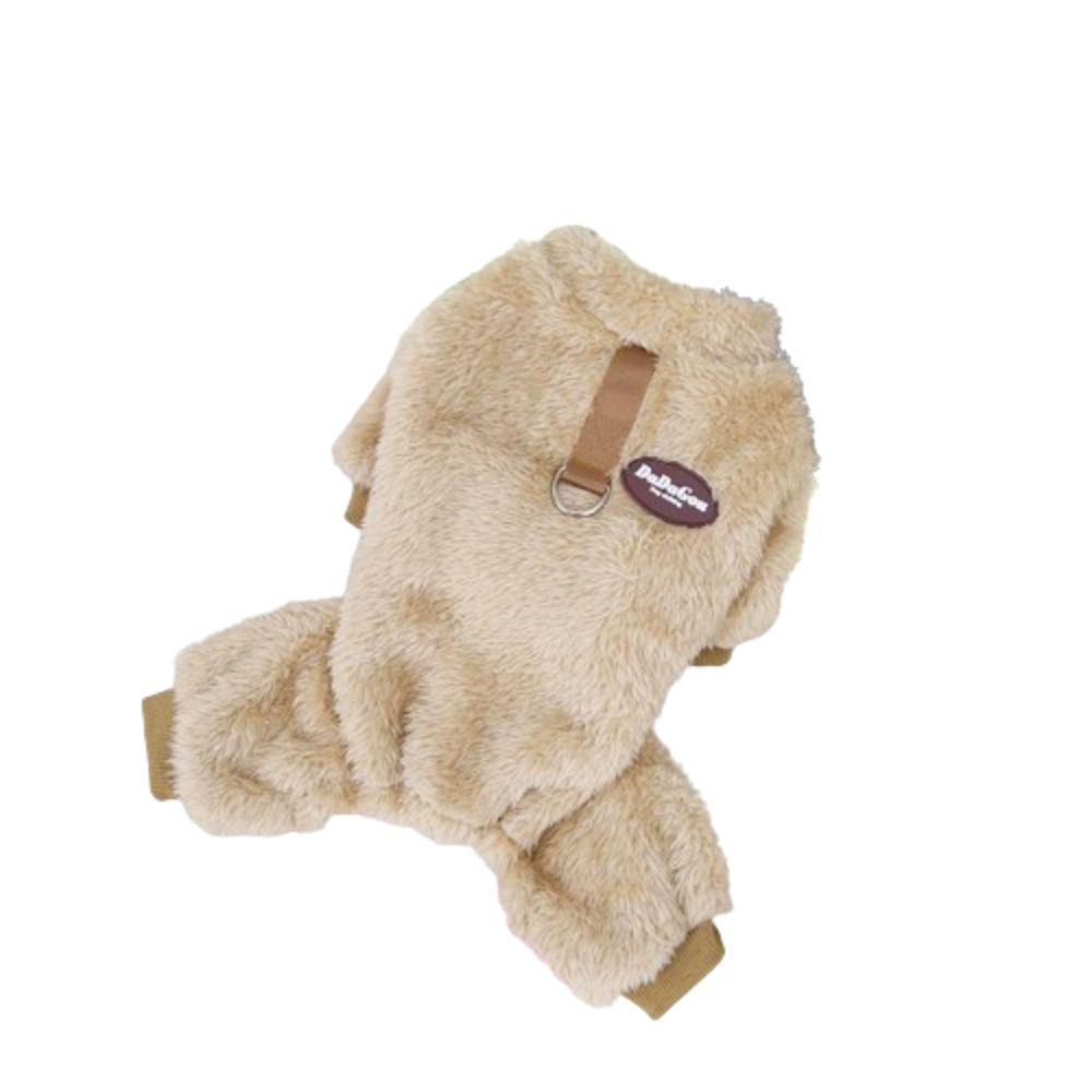 Coat Dog Jumpsuit Warm Winter Pet Costume Plush Puppy Pajamas Poodle