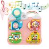 Montessori Baby Shape Cognitive Matching Board Game with Sound Intelligence Training Music Toys Early Educational Puzzle Toys