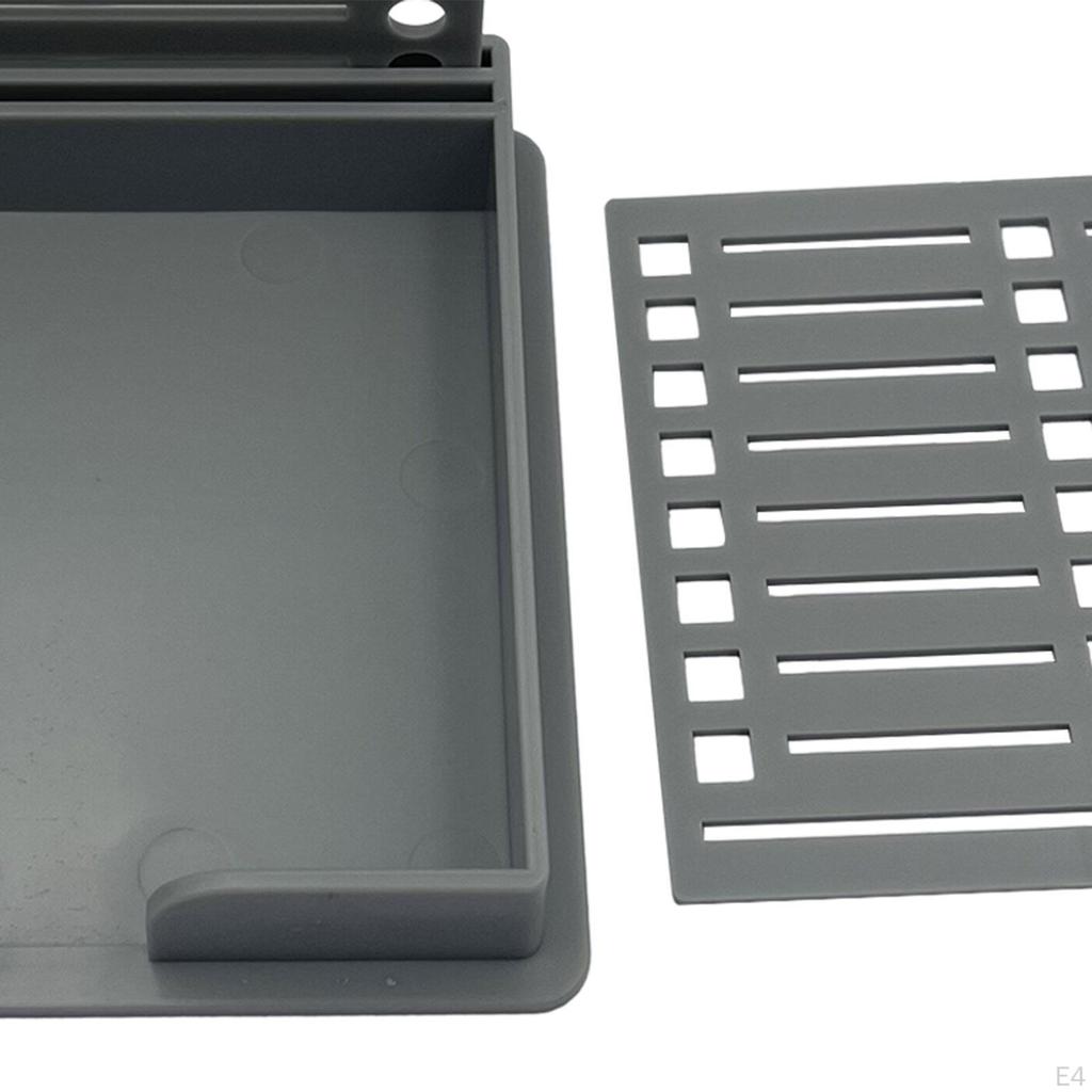 Creative Sticky Notes Organizer with Stencil for Home And Office