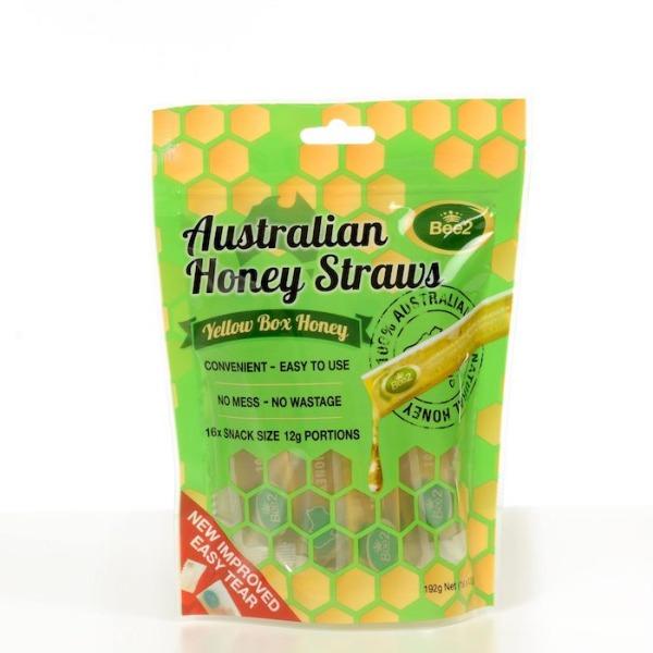 Bee2 Australia Eucalyptus Honey Straws 192g