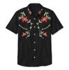 Летняя мужская рубашка в стиле вестерн с принтом в стиле отпуск, повседневная мужская рубашка с лацканами и короткими рукавами с 3D-принтом