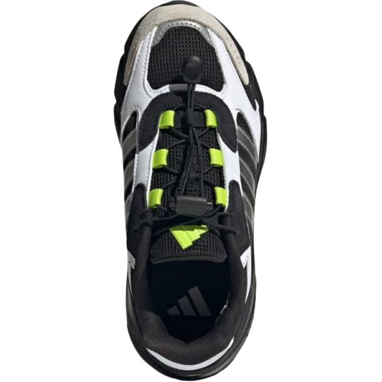 adidas CRAZYCHAOS 2000 Низкие Повседневные Кроссовки для Детей Черно-Белые Унисекс JQ8621