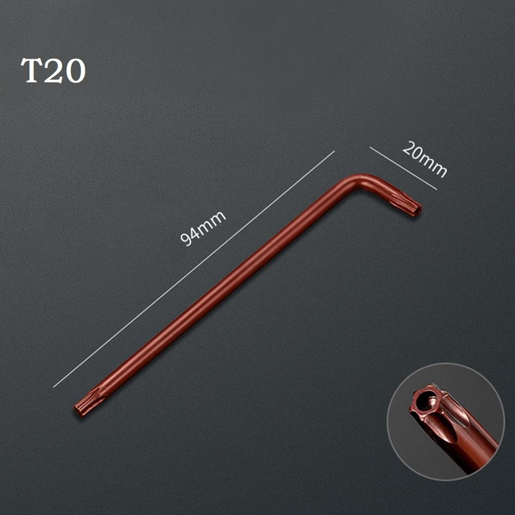 T50 T30 T20 T25 T10 T15 Double-End 2-way Mini Torx Screwdriver Spanner Wrench Moersleutel Schroevendraaier Reparatie Screwdriver