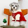 Autumn/Winter Warm Puppy Sweatshirt: Christmas Design for Small & Medium Dogs, New Year Cotton Coat