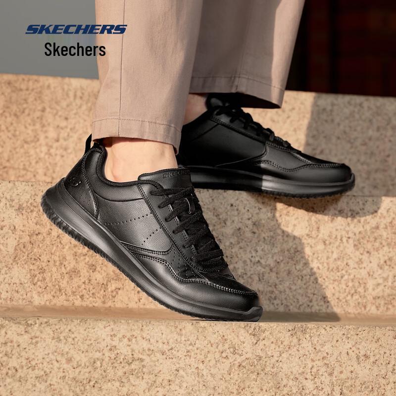 Skechers Мужская обувь 210835 на шнуровке в стиле Business Casual