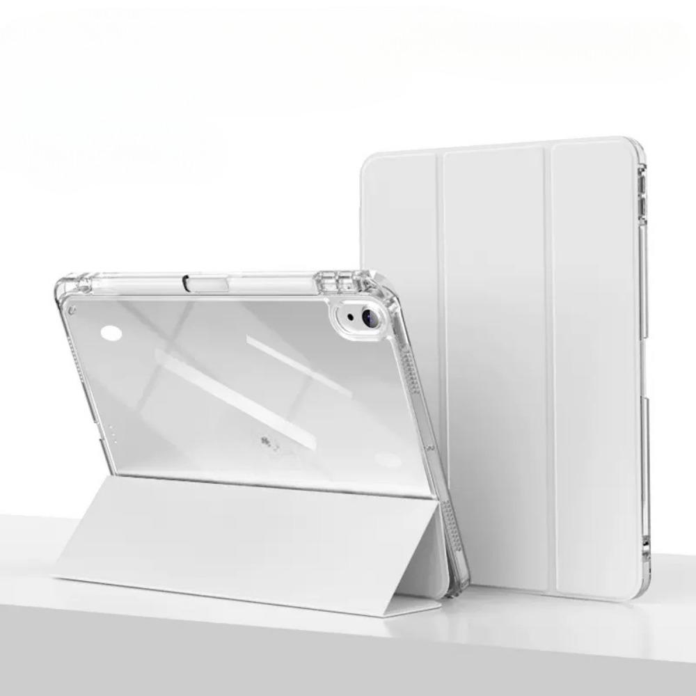 IPad Air 4 Case Pro 11 Pencil Holder 97 High Transparency Huawei Acrylic 104 Tri Fold Protective Cover