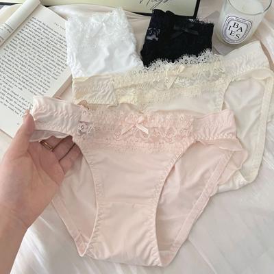 Pure Desire сексуальное сладкое женское кружевное нижнее белье летнее тонкое женское белье дышащие женские треугольные трусики