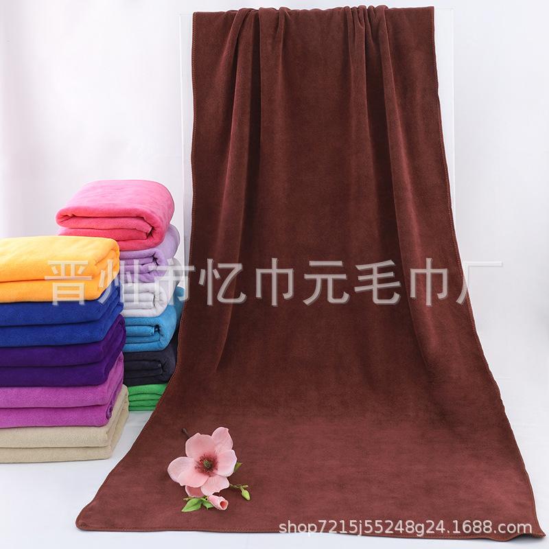 Полотенце для ванны из тонкого волокна, пляжное полотенце 80 * 180, впитывающее полотенце для ванны, на заказ