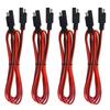 4pcs 1.9M 18AWG SAE-SAE Extension Cable Quick Disconnect Wire Harness SAE Connector Charger Double Head SAE Adapter Connector