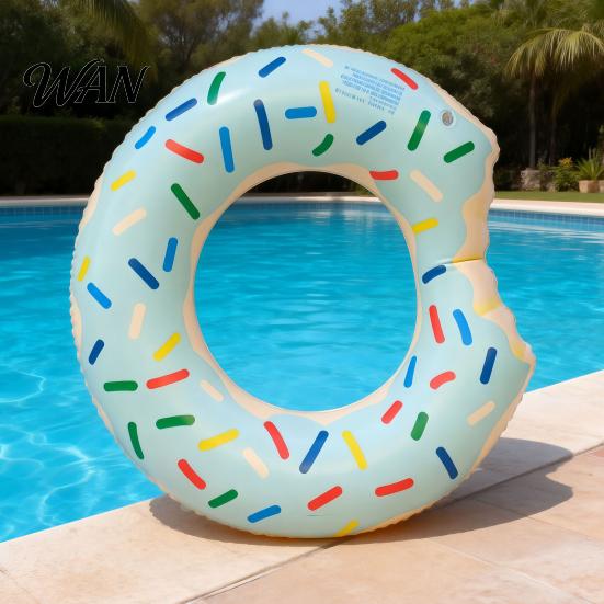 Children Float Tube Kids Summer Swimming Ring PVC Thickened Inflatable Leakproof Swim Non-leak Outdoor Pool Beach Party Safe