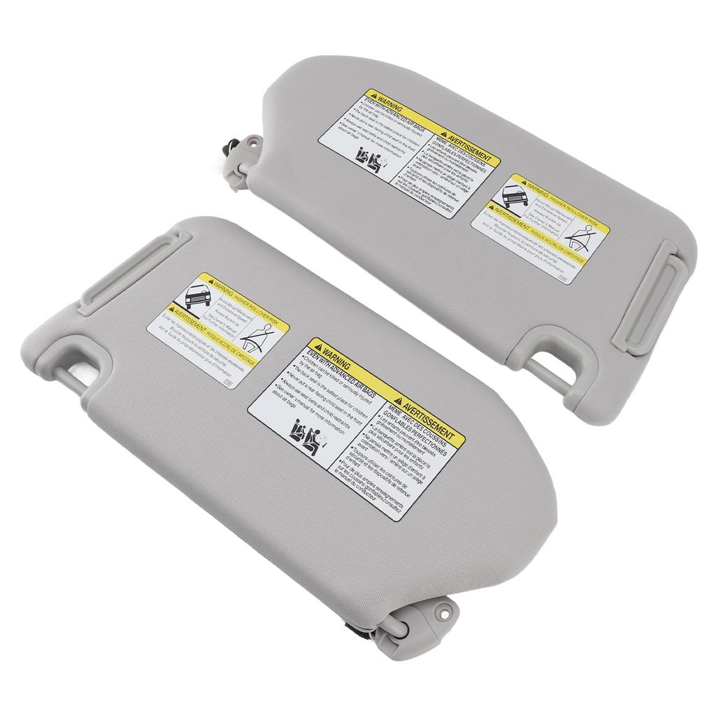 2 шт. Левый и правый солнцезащитный козырек 96401 9PB0A Серый водительский пассажирский правый солнцезащитный козырек с подсветкой