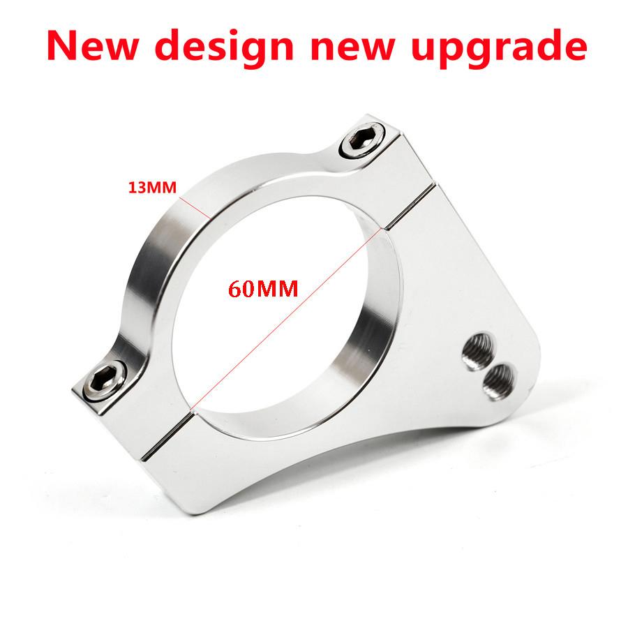 NEW Universal Big Size Motorcycle 60mm Aluminium Steering Damper Fork Bracket Re