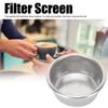 Stainless Steel Coffee Filter Reusable Filter Cup Pressurized Porous Filter Double-layer Pressurized Coffee Filter Basket