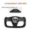 Руль-штурвал Tesla 2.0 Кожаный Чехол с цветовыми блоками для Model 3 и Model Y