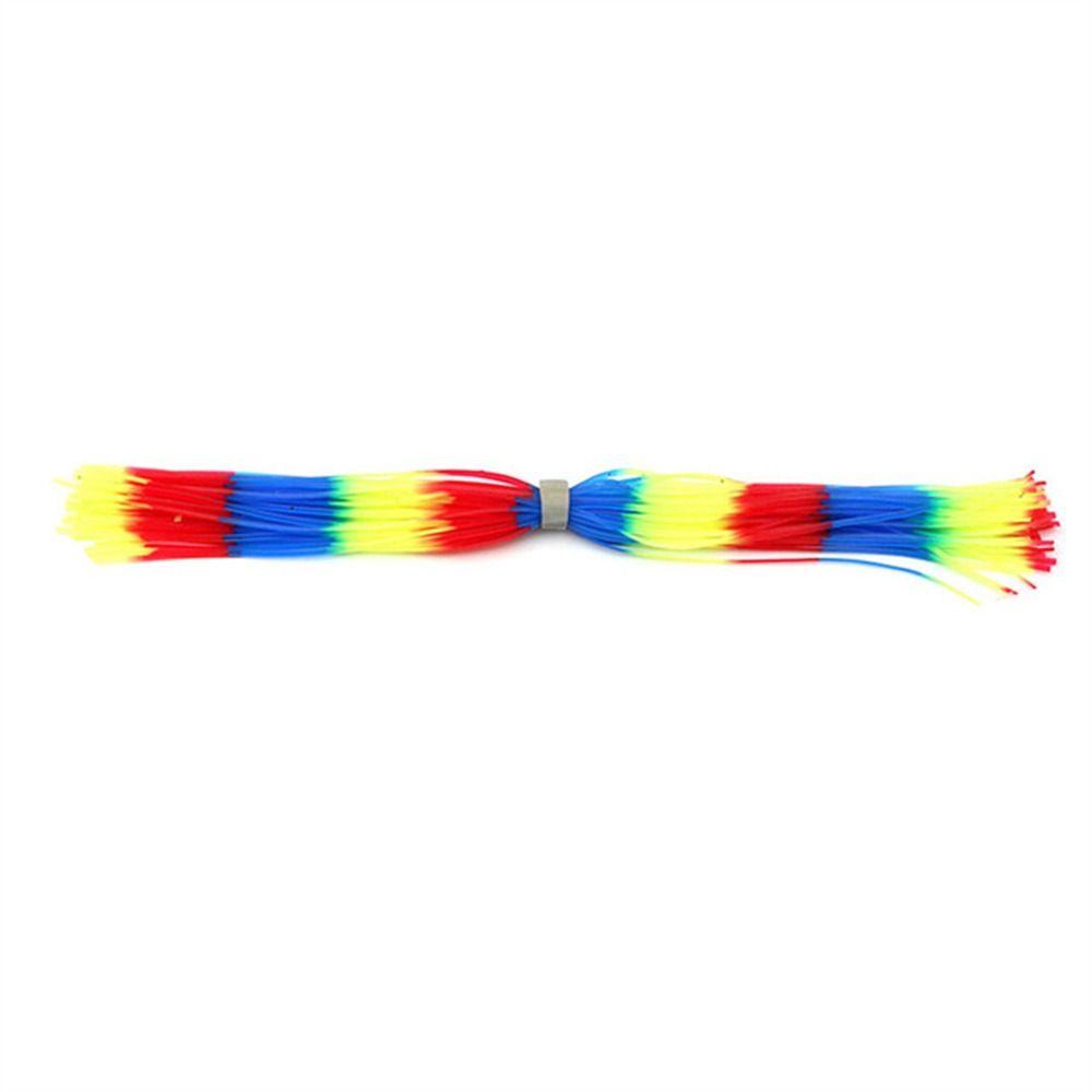 Fly Tying Material Buzzbaits Spinner 50 Strands Jig Squid Skirt Baitfish Silicone Skirts  Jig Lures