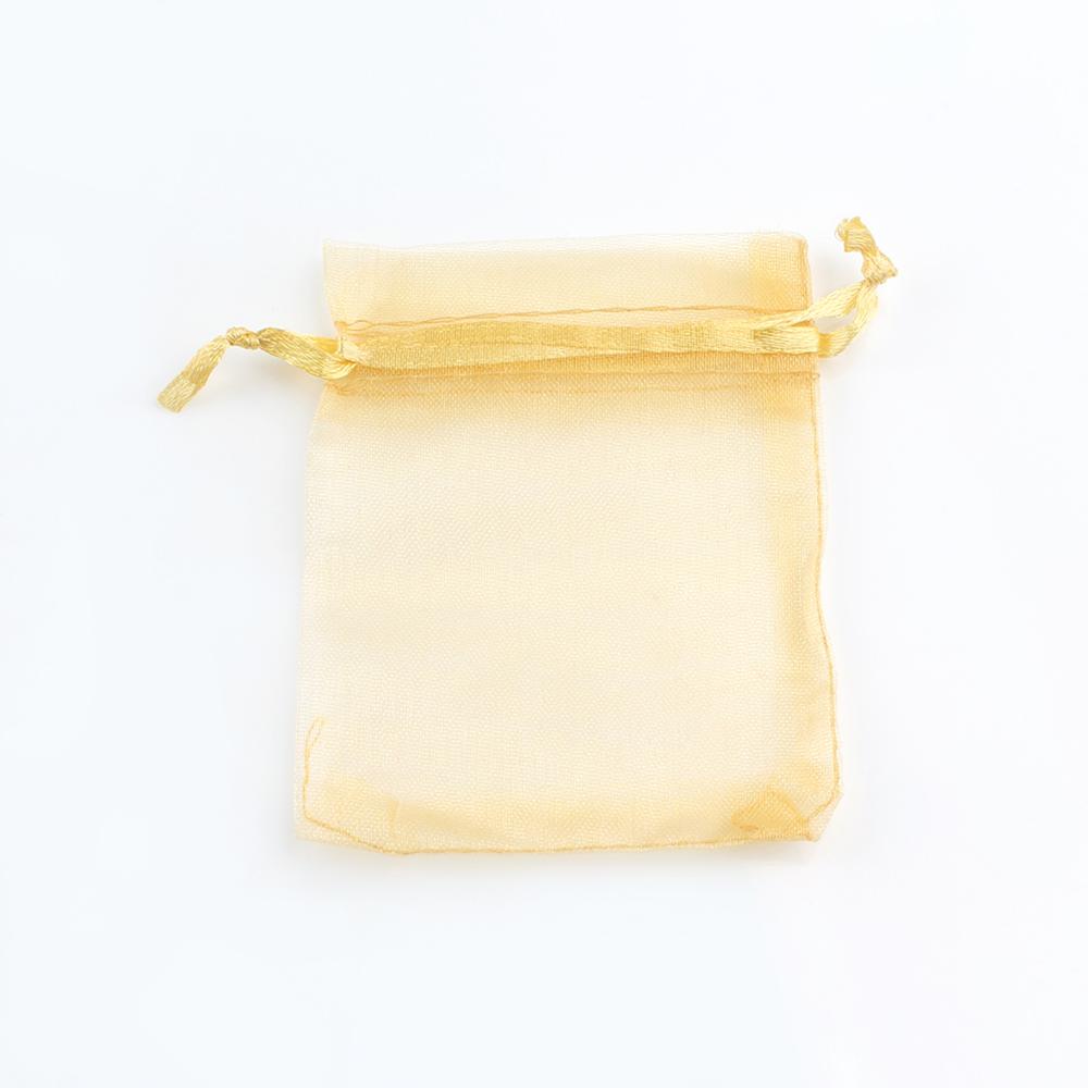 100pcs Multicolor Gift Organza Bags 5x7 7x9 9x12 10x15cm Drawable Wedding Party Decoration Gift Bags Display Packaging Jewelry