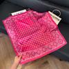 New 71 * 71cm Korean version small square scarf women's silk scarf spring and summer thin sunscreen scarf neck protection tied bag headband scarf