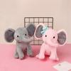 25 см Серый Слон Мягкие Плюшевые Игрушки Kawaii Животные Мягкая Спящая Подушка Кукла Плюшевая для Детской Комнаты Декоративные Подарки