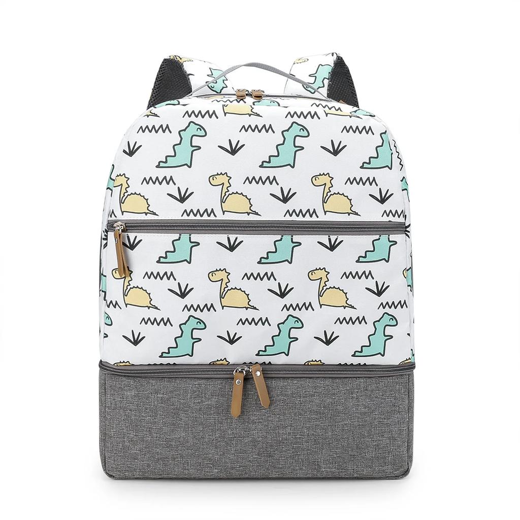 Детская сумка Сумка для подгузников Рюкзак Сумка для молокоотсоса Отделение-холодильник для молокоотсоса Стильный органайзер для детской сумки Сумка для детских бутылочек