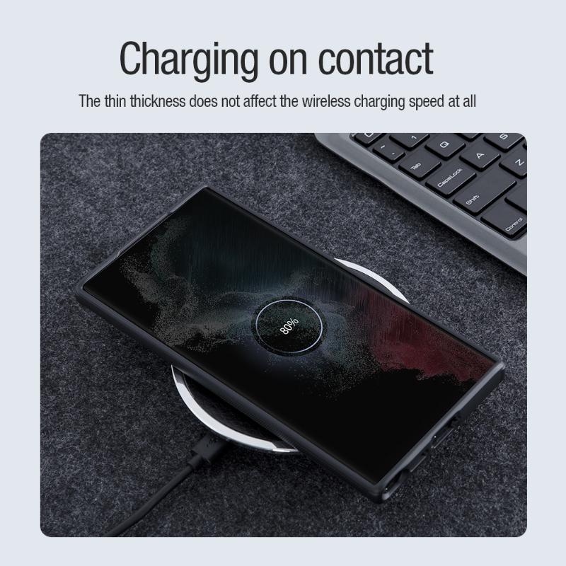 Чехол Nillkin Frosted Shield Pro для Samsung Galaxy S22 S23 Ultra, магнитная жесткая задняя крышка из ПК для Samsung S23 Plus + чехол