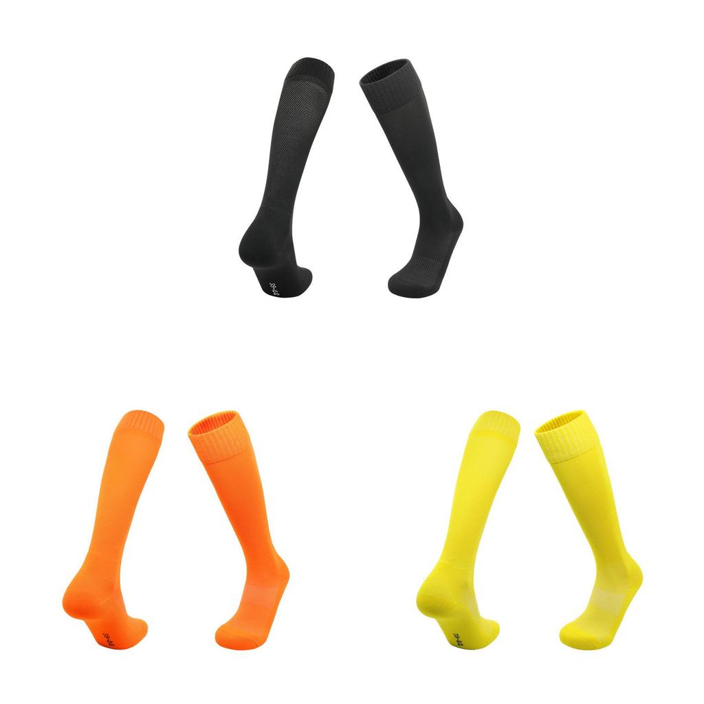 Fc Barcelona Soccer Socks High Cut Breathable Antislip Cushioning Kids Teens Training Sports Stockings