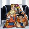 Японское Аниме DBZ Пледы Плюшевый Плед Летний Кондиционер Портативный Мягкий Теплый Постельное покрывало,