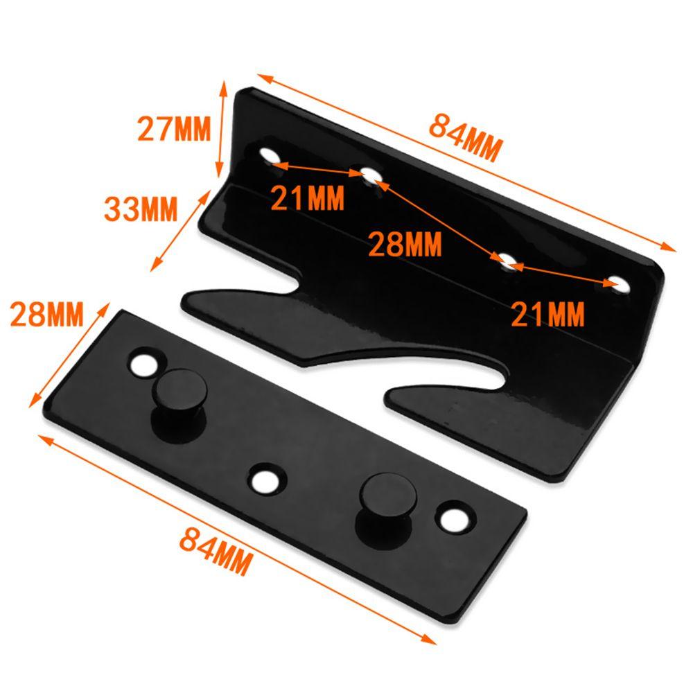 4 шт. Угловые соединители для мебели, фиксированные крюки для кроватных царг, крепежные элементы, кроватные петли, защелкивающиеся соединители