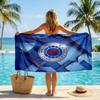 Rangers FC принт Быстросохнущее пляжное полотенце Микрофибра Впитывающее Портативное для путешествий Полотенце для плавания