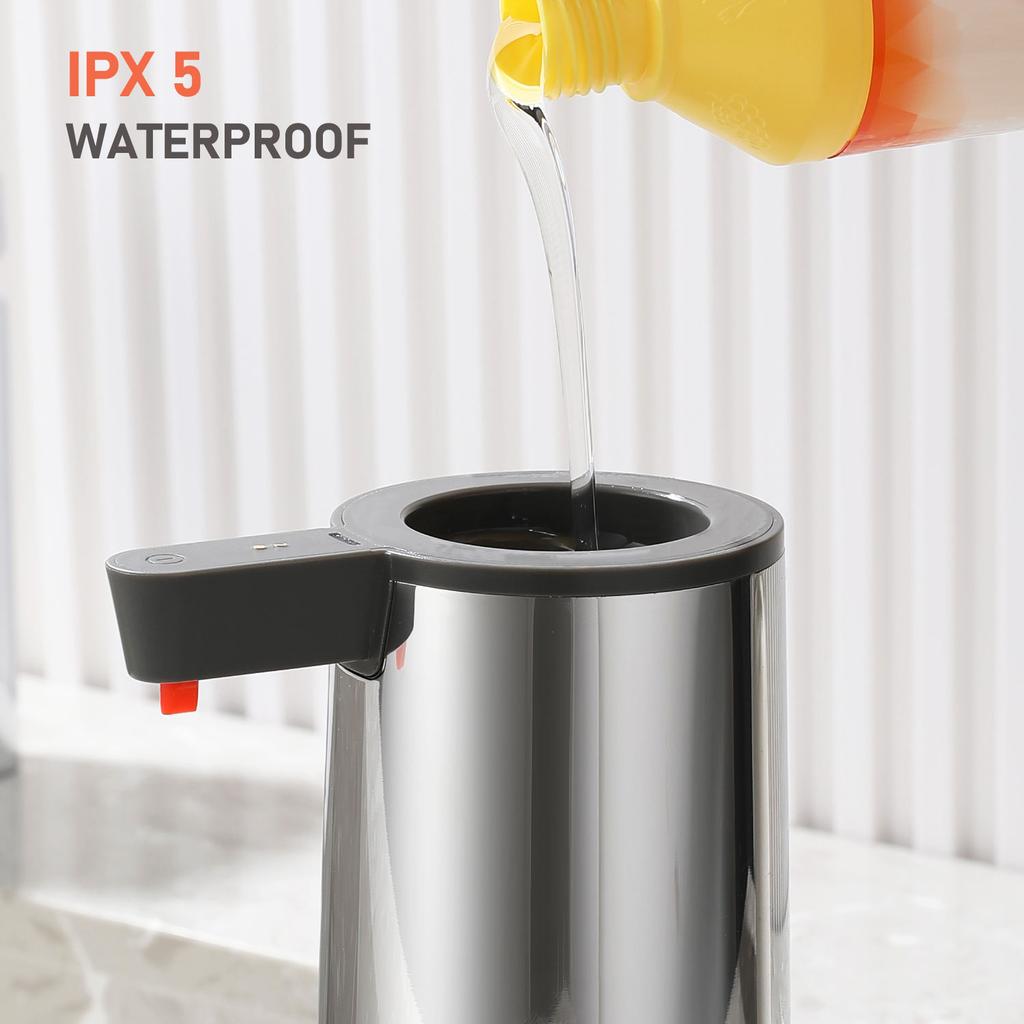 Soap Dispensers Automatic Soap Dispenser Liquid Soap Dispensers Silver Automatic Soap Dispenser Soap Dispenser for Kitchen Sink