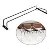 Under Cabinet Stemware Holder for Wine Glasses, Iron Storage Rack Kitchen