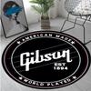 1Pc musical note Circular Print Rug - home decoration Carpet For Living Room Bedroom Flooring Computer Chair Area Rug