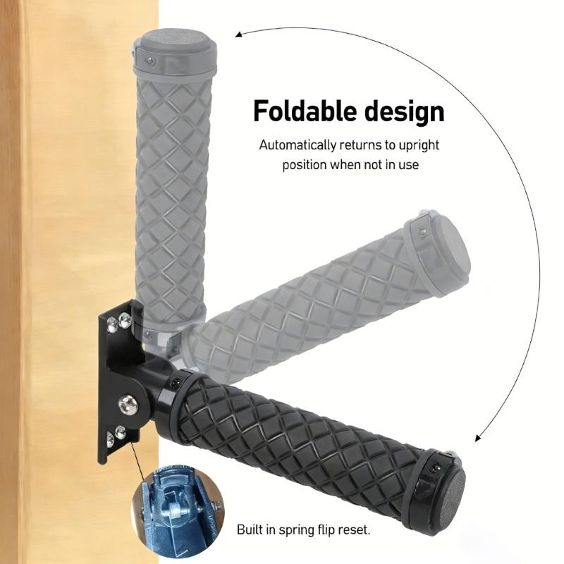 2 шт. Эргономичные ручки-поручни для дверей, нескользящие ручки-помощники для проемов, маленькие ручки для ступенек, лестниц, дверных проемов