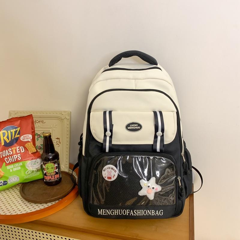 Рюкзак для студентов колледжа, школьный рюкзак для женщин, учащихся старших классов средней школы, большой вместительный дорожный рюкзак