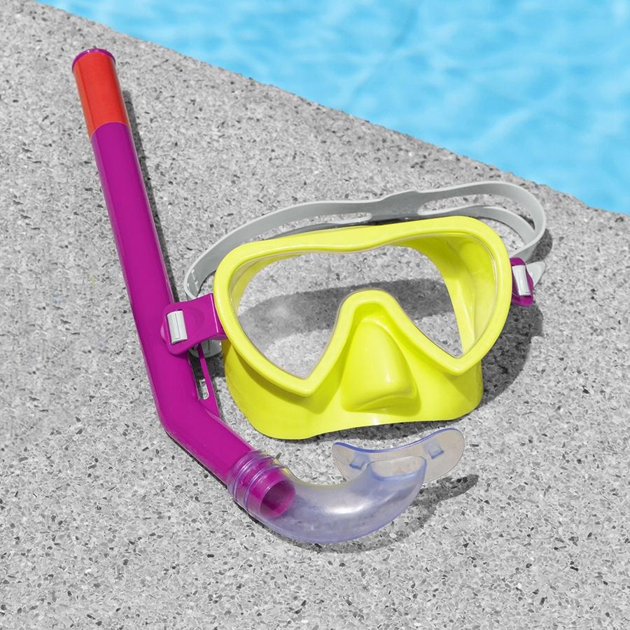 [PACZA][5] Children's diving set Mask + Snorkel Bestway 24036 PINK K183R
